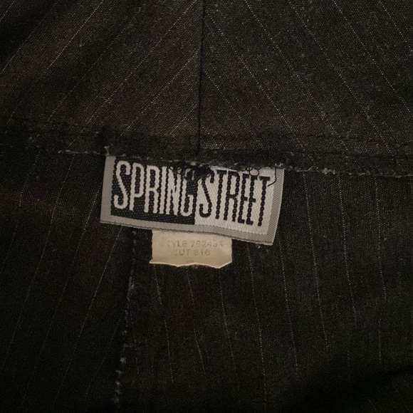 spring street pin striped pants - Picture 2 of 2